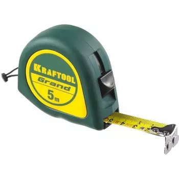 Рулетка KRAFTOOL Grand 34022-05-19, 5 м х 19 мм