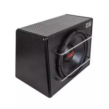 Сабвуфер Kicx AP300BPA 31 см /12", активный в корпусе, RMS 300 Вт, MAX 600 Вт, Re 4 Ом