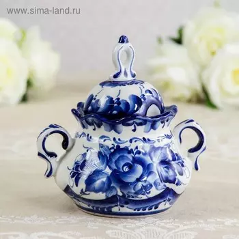 Сахарница «Анимон», 7714 см, гжель