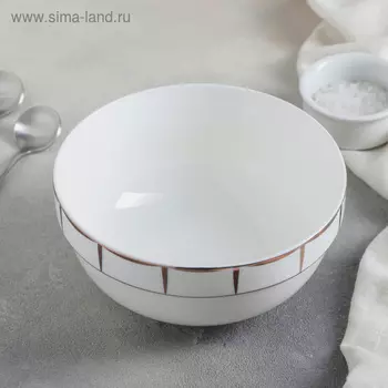 Салатник фарфоровый «Аврора», 850 мл, 15,57,5 см