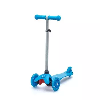 Самокат детский Atemi Baby Road AKC01B, колёса 118/76 мм, светодиоды, цвет синий