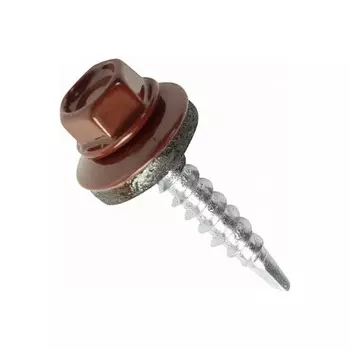 Саморез для крепления кровли, RAL3011, 4,8х35 3000 шт