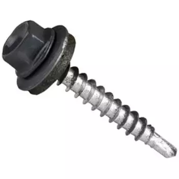 Саморез для крепления кровли, RAL7024, 5,5х25 2400 шт