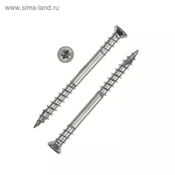 Саморез для террасной доски INFIX, 5х60 мм, потай, Torx25, нерж.сталь