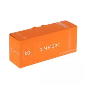 Саморез конструкционный INFIX, 8х200 мм, потай, Torx40, жёлтый цинк