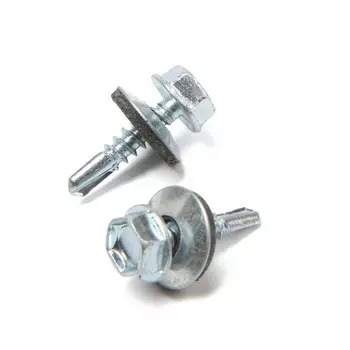 Саморезы кровельные 5.519 мм, оцинкованные, 250 шт.