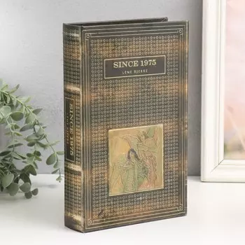 Шкатулка книга-сейф «Ангелы. Винтаж», дерево, искусственная кожа, 26175 см