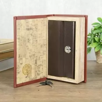 Шкатулка книга-сейф «Книга больших накоплений», тиснение, 21135 см