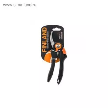 Секатор плоскостной, 8.6" (22 см), с пластиковыми ручками