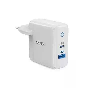 Сетевое зарядное устройство Anker PowerPort PD+2 A2626, 33Вт, USB/USB-C, быстрая зарядка