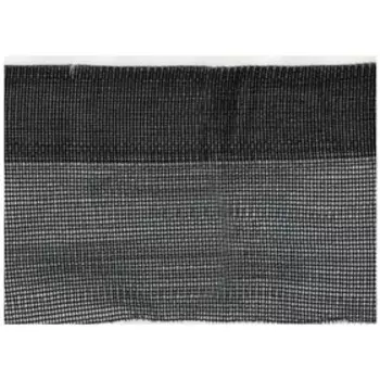 Сетка фасадная затеняющая, 4 × 50 м, плотность 120 г/м², с усиленным краем - 6 см, чёрная