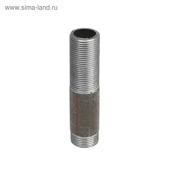 Сгон стальной, 3/4", DN 20, PN 16, L=110 мм, Lрезьбы=45/10.5 мм