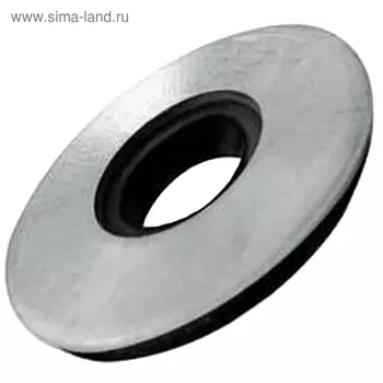 Шайба Steelrex, кровельная, с резиновой прокладкой ЕPDМ, М16, оцинкованная, 800 шт