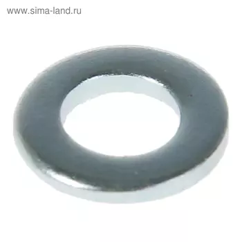 Шайба ТУНДРА, плоская, без фаски, DIN 125, оцинкованная, М6, 5 кг