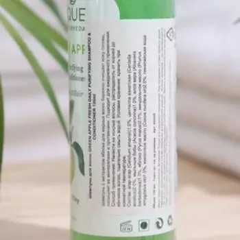 Шампунь-кондиционер BIOTIQUE, "Био зеленое яблоко" 120 мл