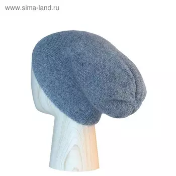 Шапка, one size, цвет светло-серый