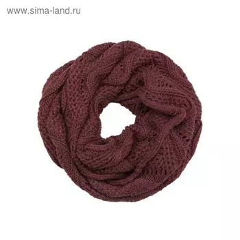 Шарф женский 30×130 см, коричневый