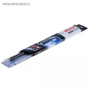 Щетка стеклоочистителя Bosch Aerotwin, 18"/450 мм, бескаркасная, под крючок