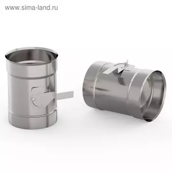 Шибер для дымохода «УМК», d=150 мм, нержавеющая сталь 0.5 мм