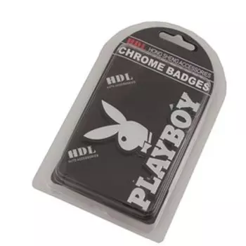 Шильдик металлопластик SW PLAY BOY 95*65 мм , SEBL-032