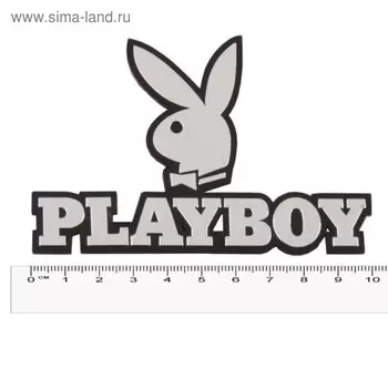 Шильдик металлопластик SW PLAY BOY 95*65 мм , SEBL-032