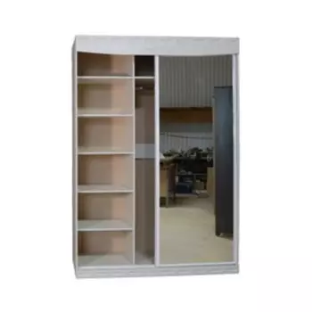 Шкаф-купе 1200 Мария Луиза, 1200х600х2300, Бодега белая