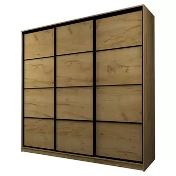Шкаф-купе Max-МШ-23-6-24-111, 24006002300 мм, цвет дуб крафт золотой