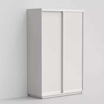 Шкаф-купе «Эко-Сим Д», 1400х600х2200 мм, ЛДСП, цвет белый