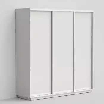 Шкаф-купе «Эко-Сим Д», 1500х600х2200 мм, ЛДСП, цвет белый