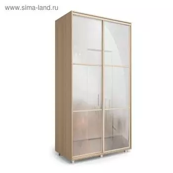 Шкаф-купе Модный Зеркало Дуб сонома/Белый/Венге светлый 1600х600х2300