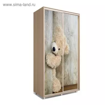 Шкаф-купе Яркий-22 1600х600х2300 Дуб Сонома/Детский 2