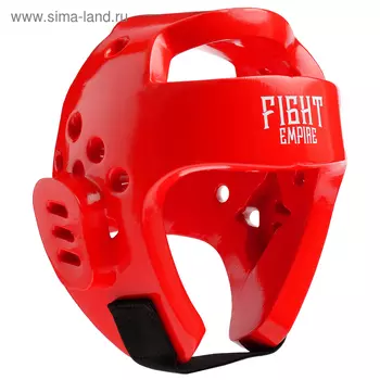 Шлем для тхэквондо FIGHT EMPIRE, размер M, красный