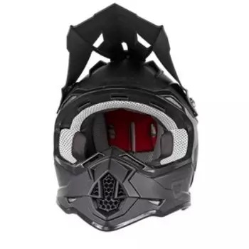 Шлем кроссовый 2Series FLAT черный, XXL