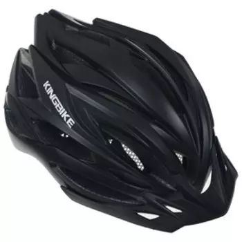 Шлем велосипедиста KINGBIKE, размер 58-62 см, F-659(J-691)05, цвет чёрный