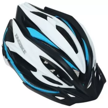Шлем велосипедиста KINGBIKE, размер 58-62 см, F-659(J-691)05, цвет синий