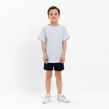 Шорты детские KAFTAN Basic line, размер 30 (98-104 см), синие