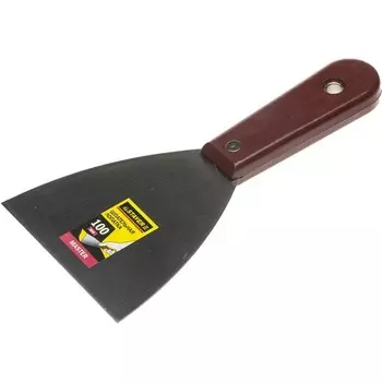 Шпатель малярный STAYER MAXFlat 1003-100, стальной, пластиковая ручка, 100 мм