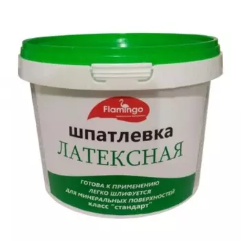 Шпатлевка латексная Фламинго СТАНДАРТ 1кг