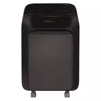 Шредер Fellowes PowerShred LX210 черный (секр.P-4) перекрестный 16лист. 23лтр. скрепки скоб 103391