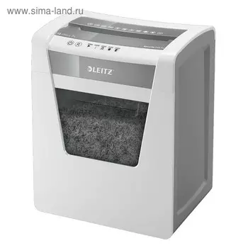 Шредер Leitz IQ Office (P-4), фрагменты 4x40мм, 15 листов одн, скрепки, скобы, 23л