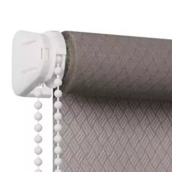 Штора рулонная Ribbed, 90х160 см, цвет серый