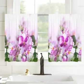 Шторы-кафе, размер 100x60 см, 2 шт