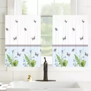 Шторы-кафе, размер 100x60 см, 2 шт