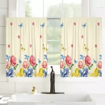 Шторы-кафе, размер 100x60 см, 2 шт