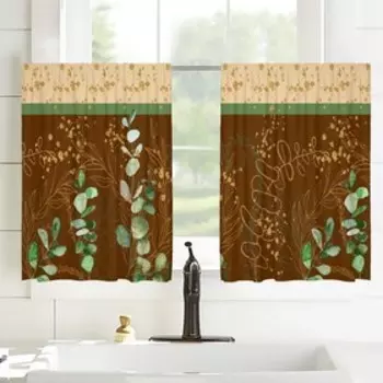 Шторы-кафе, размер 100x60 см, 2 шт