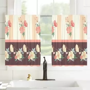 Шторы-кафе, размер 100x60 см, 2 шт