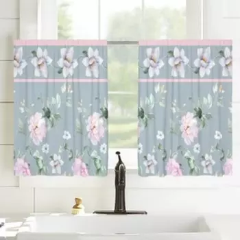 Шторы-кафе, размер 100x60 см, 2 шт