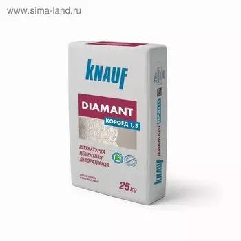 Штукатурка Diamant Короед (1,5 мм), 25 кг