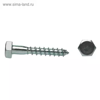Шуруп для крепления лаг и реек Steelrex, цинк 8х180, 450 шт.