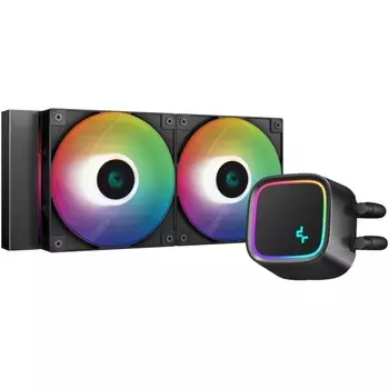 Система водяного охлаждения Deepcool LE500 Soc-AM5/AM4/1151/1200/1700, 4-pin, 18-33dB, Al+Cu 94931